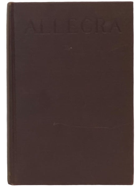 Allegra: The Story of Byron and Miss Clairmont [Lord]