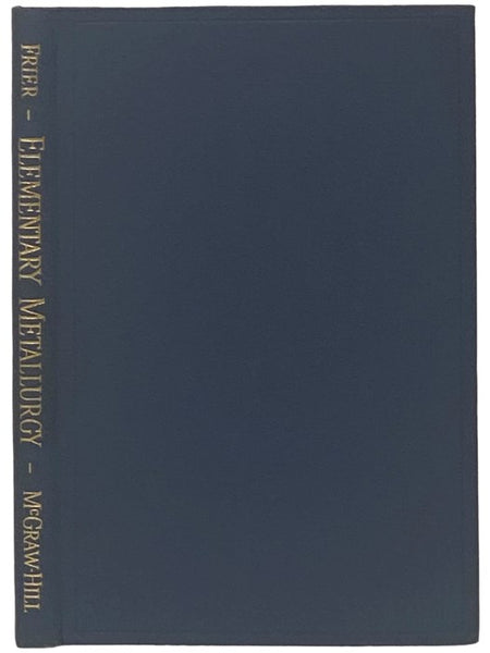 Elementary Metallurgy
