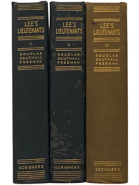 Lee's Lieutenants: A Study in Command, Three Volume Set -- Manassas to Malvern Hill; Cedar Mountain to Chancellorsville; Gettysburg to Appomattox