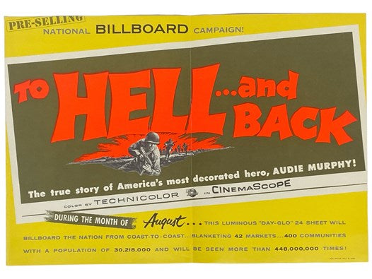 To Hell and Back Movie Poster