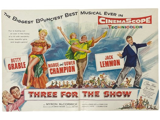 Three For the Show Movie Poster