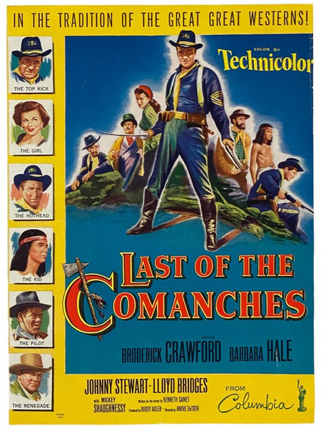 Last of the Comanches Movie Poster